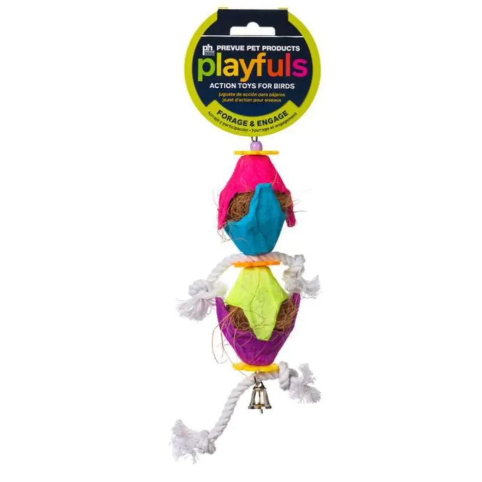 Pervue Pet Playfuls Eggman Bird Toy