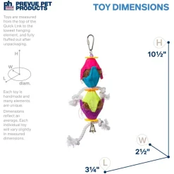 Pervue Pet Playfuls Eggman Bird Toy
