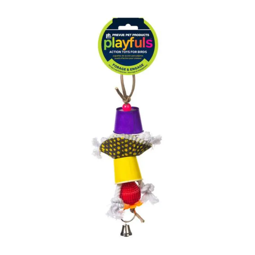 Pervue Pet Playfuls Lunchtime Bird Toy