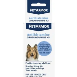 PetArmor Antihistamine Tablets for Dogs, 25 mg (100 tablets)