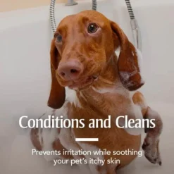 PetArmor Plus Flea & Tick Oatmeal Shampoo for Dogs (18 oz)