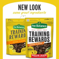 Pet Botanics Training Rewards Soft & Chewy Bacon Flavor Dog Treats (20 oz)
