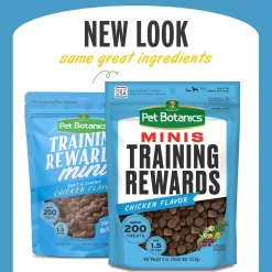 Pet Botanics Training Rewards Mini Soft & Chewy Chicken Flavor Dog Treats
