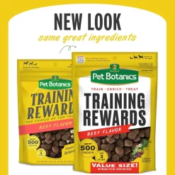 Pet Botanics Training Rewards Soft & Chewy Beef Flavor Dog Treats (20 oz)