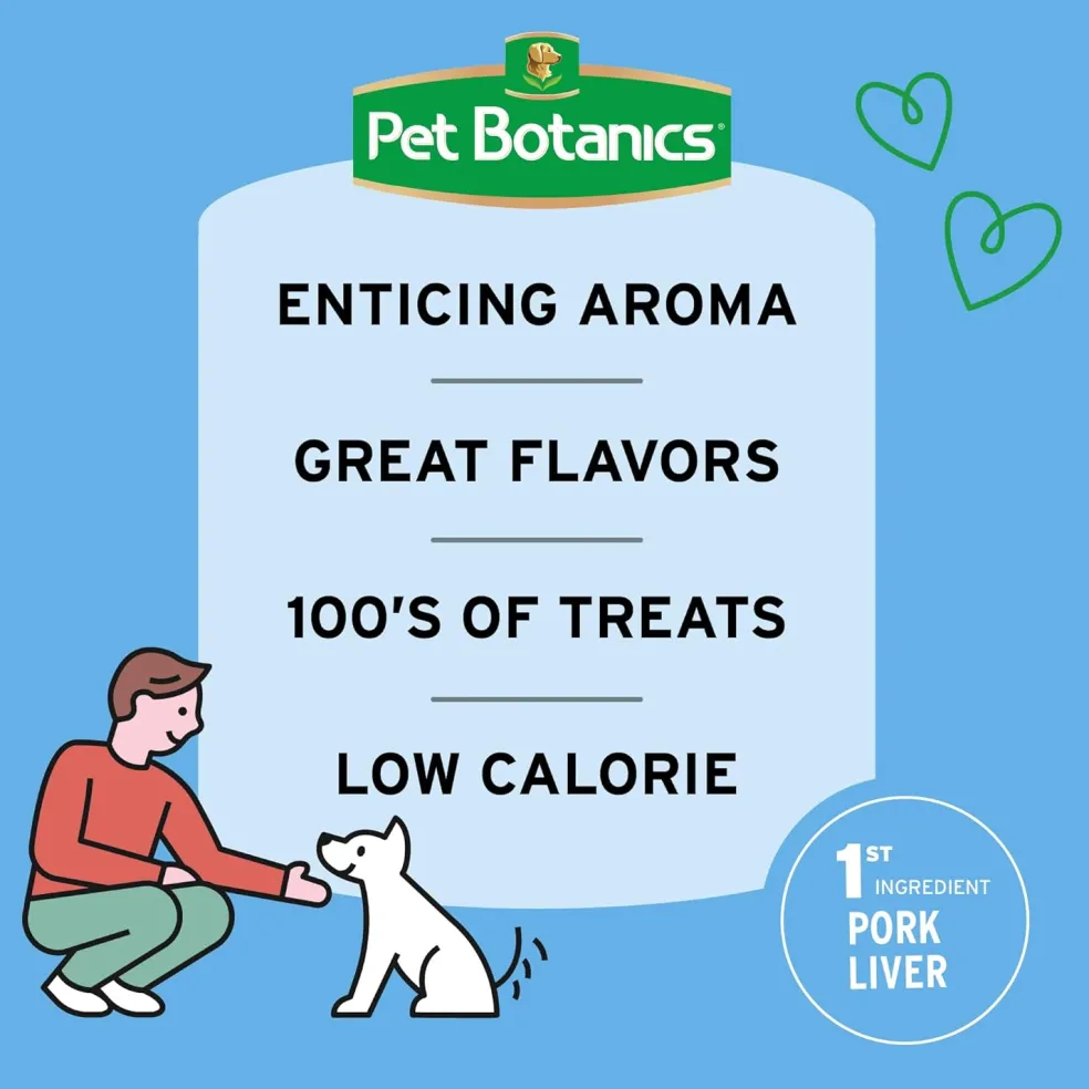 Pet Botanics Training Rewards Mini Soft & Chewy Bacon Flavor Dog Treats