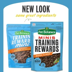 Pet Botanics Training Rewards Mini Soft & Chewy Bacon Flavor Dog Treats