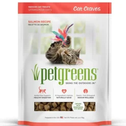 Pet Greens Cat Craves Semi-Moist Salmon Soft Treats For Cats (3 oz)