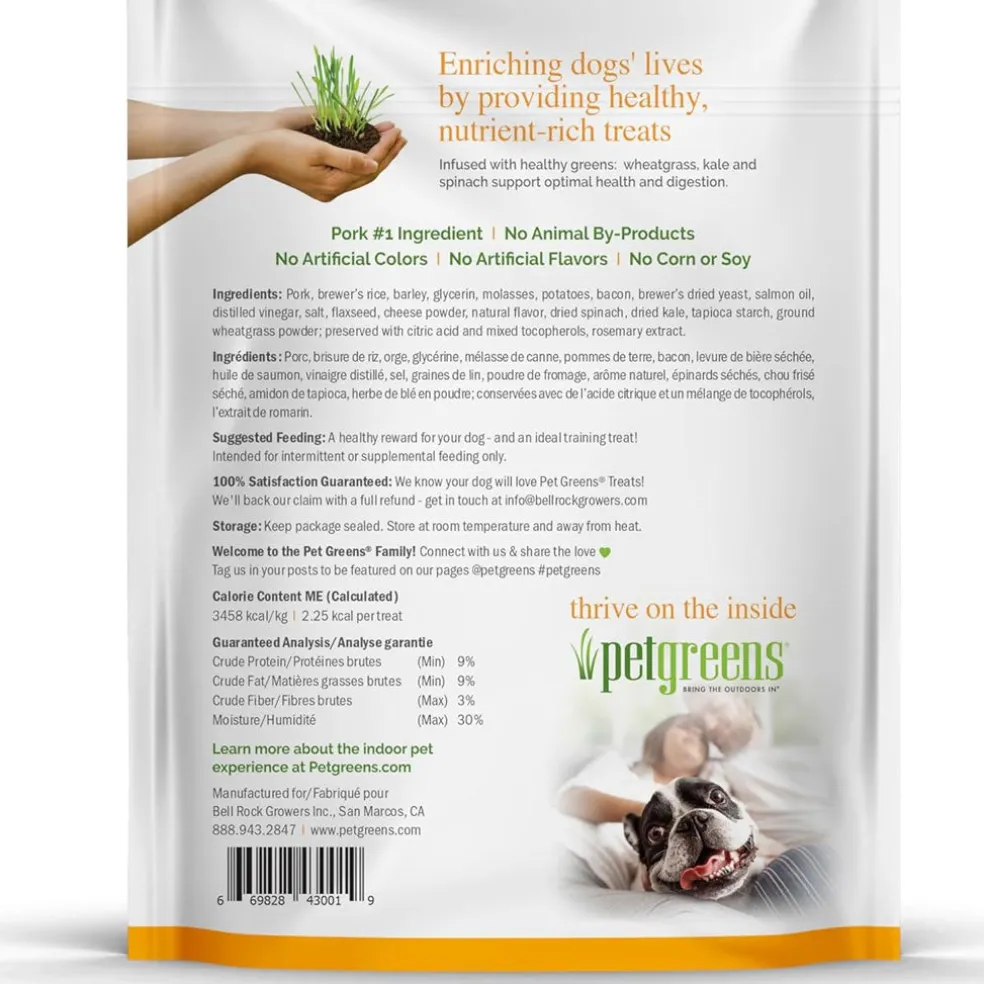 Pet Greens Li'l Treats Bacon Cheese Soft Mini Dog Treats, 6-oz