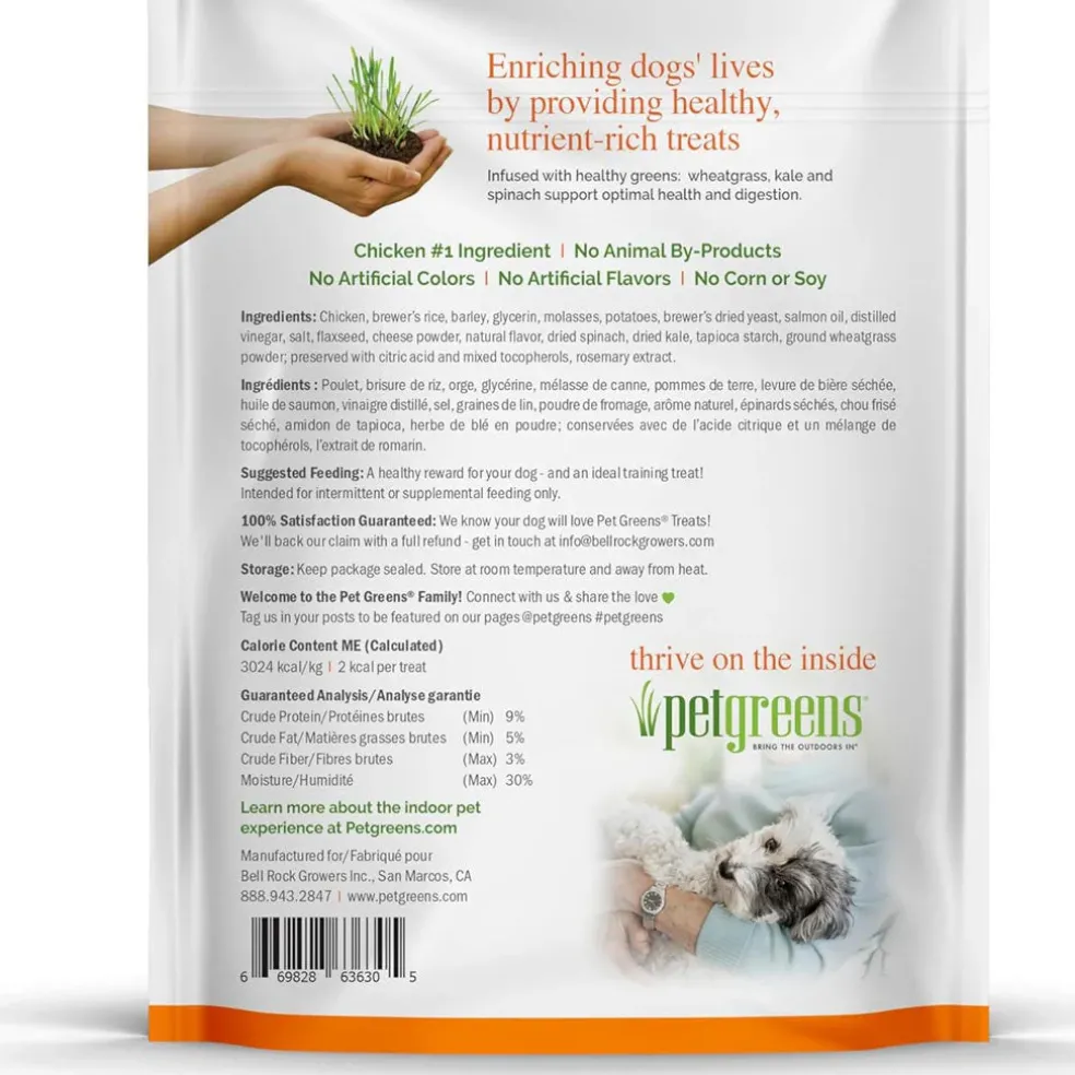 Pet Greens Li'l Treats Chicken Soft Mini Dog Treats, 6-oz
