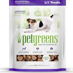 Pet Greens Li'l Treats Lamb Soft Mini Dog Treats, 6-oz