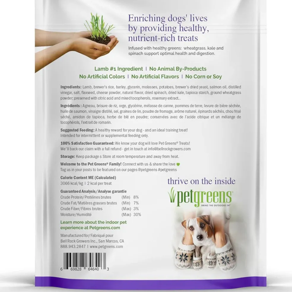 Pet Greens Li'l Treats Lamb Soft Mini Dog Treats, 6-oz