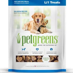 Pet Greens Li'l Treats Salmon Soft Mini Dog Treats, 6-oz