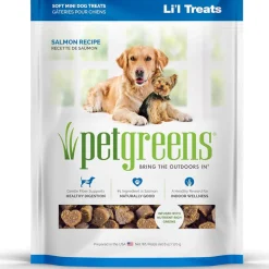 Pet Greens Li'l Treats Salmon Soft Mini Dog Treats, 6-oz