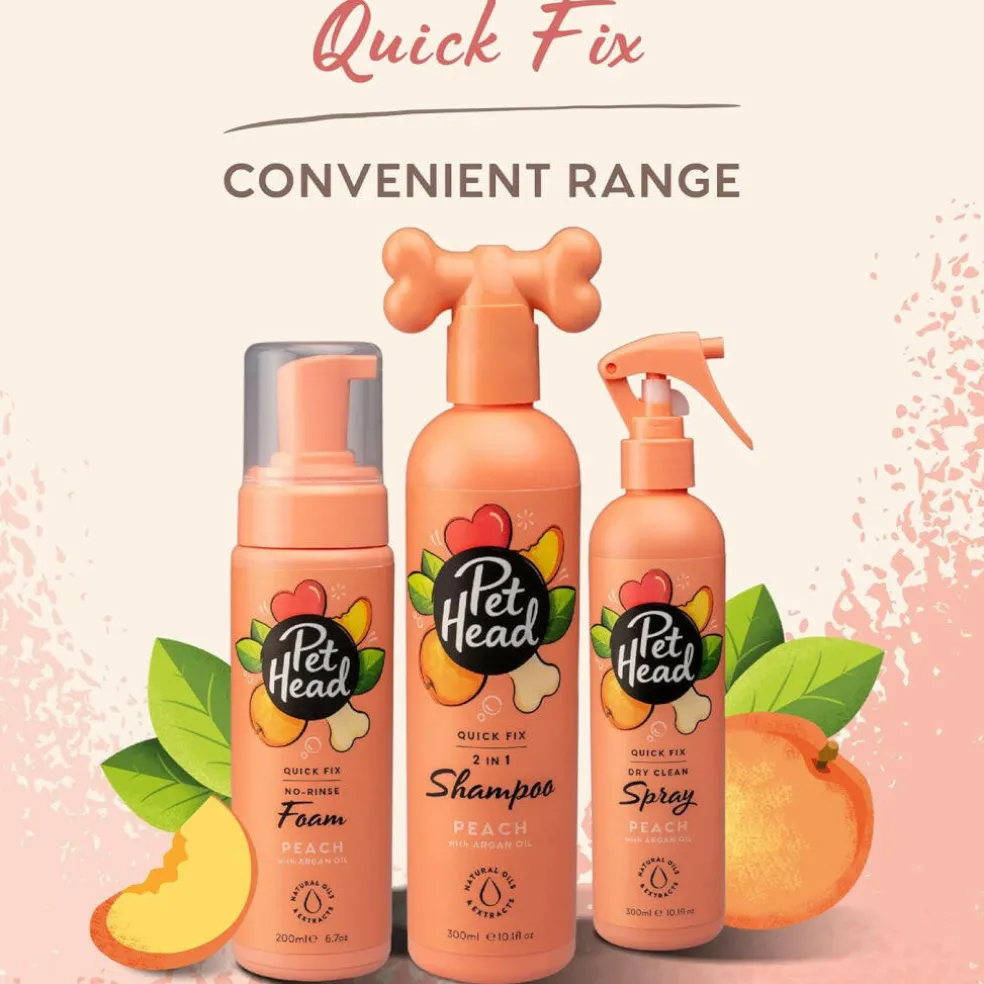 Pet Head Quick Fix Nourishes and Softens the Coat Spray For Dogs (10.1 oz)
