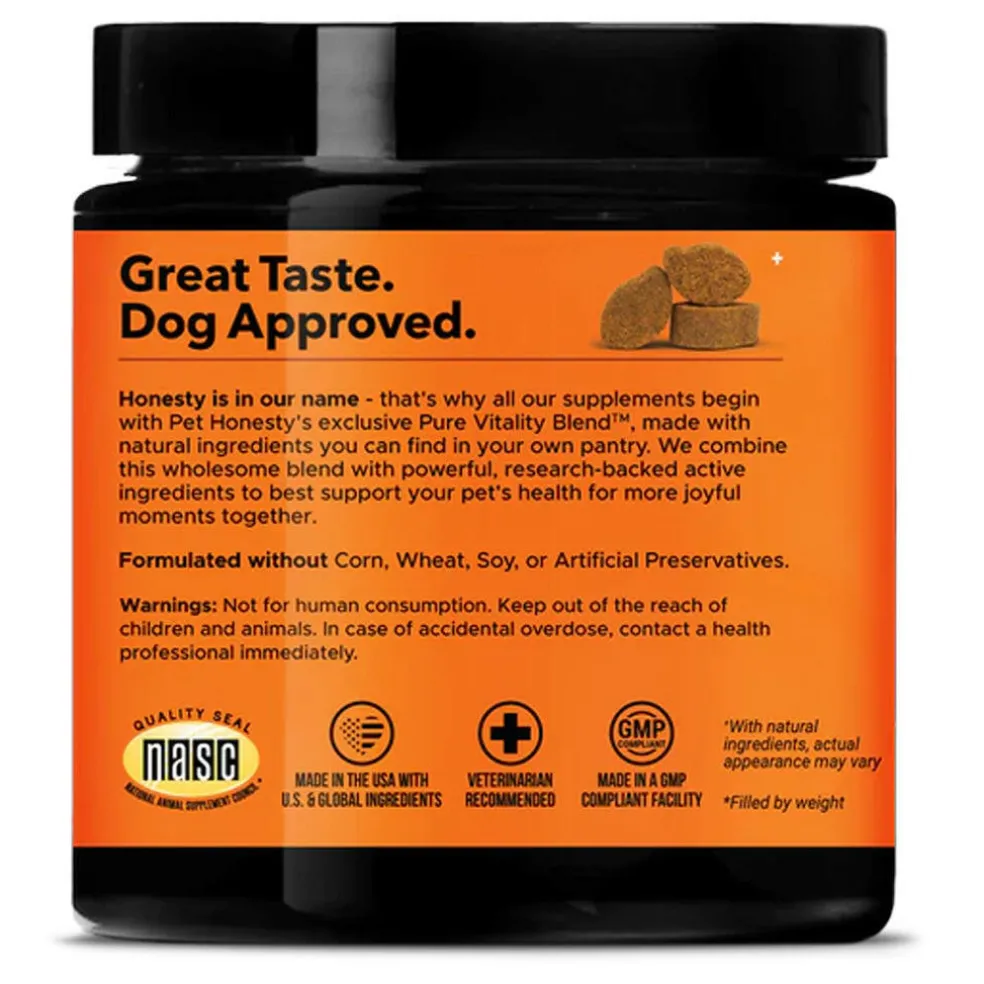 Pet Honesty Hip + Joint Health Max Strength Soft Chews for Dogs (90 ct)