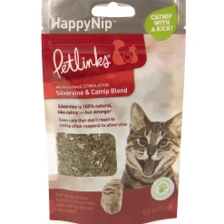 Petlinks HappyNip Silvervine Catnip Blend Catnip For Cats (0.5 oz)