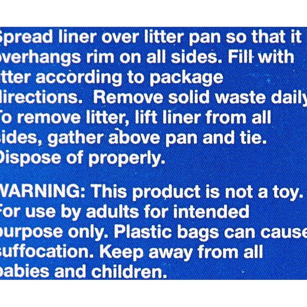 Petmate Litter Pan Liners For Cats