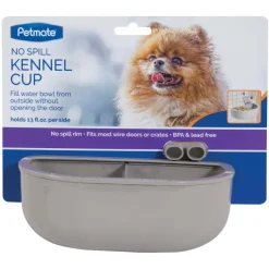 Petmate No Spill Kennel Double Cup