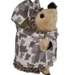 Petmate Zoobilee Army Heggies Plush Dog Toy, 1-count