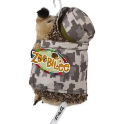 Petmate Zoobilee Army Heggies Plush Dog Toy, 1-count