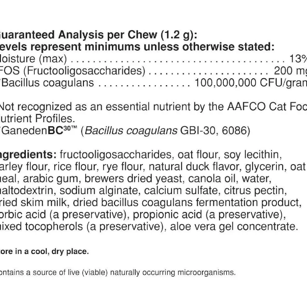 Pet Naturals Daily Probiotic Chews for Cats (30 count)