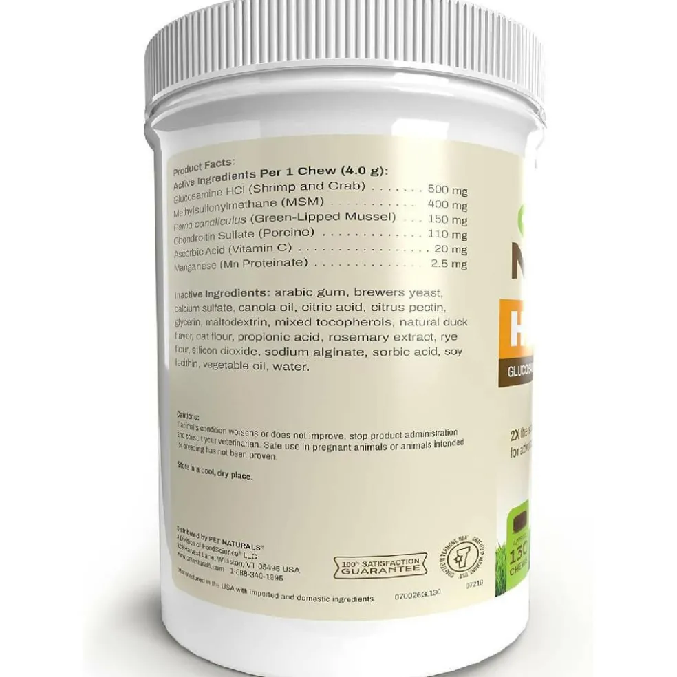 Pet Naturals Hip & Joint PRO Chews for Dogs