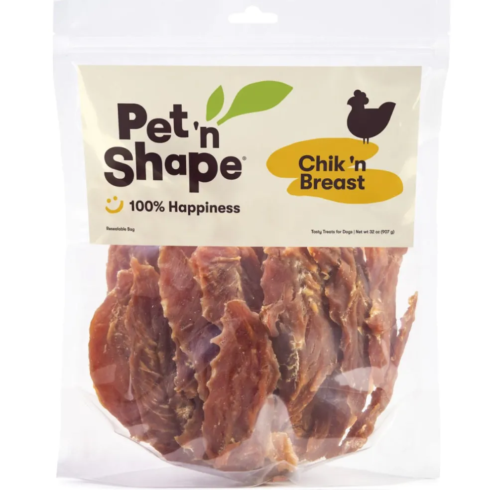 Pet 'n Shape Chik 'n Breast Jerky Treats For Dogs