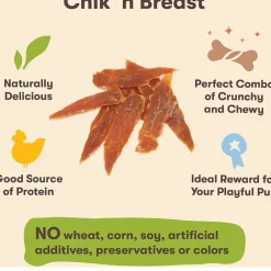 Pet 'n Shape Chik 'n Breast Jerky Treats For Dogs