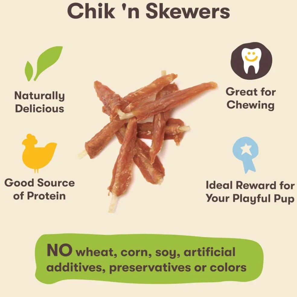 Pet 'n Shape Chik 'n Skewers Treats For Dogs