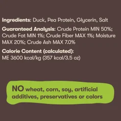 Pet 'n Shape Duck Breast Jerky Treats For Dogs (1 lb)