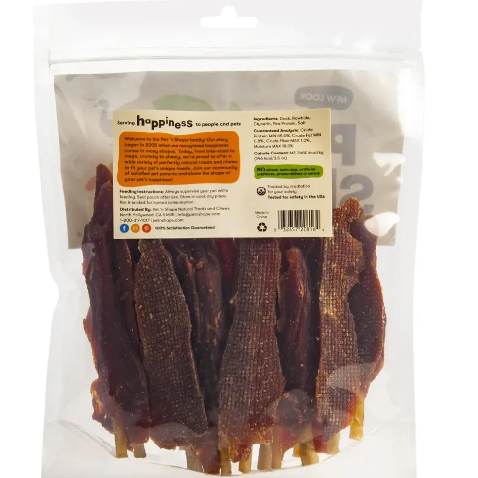 Pet 'n Shape Duck Skewers Treats For Dogs (16 oz)