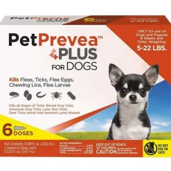 PetPrevea Plus Topical Treatment for Dogs 5-22 lbs