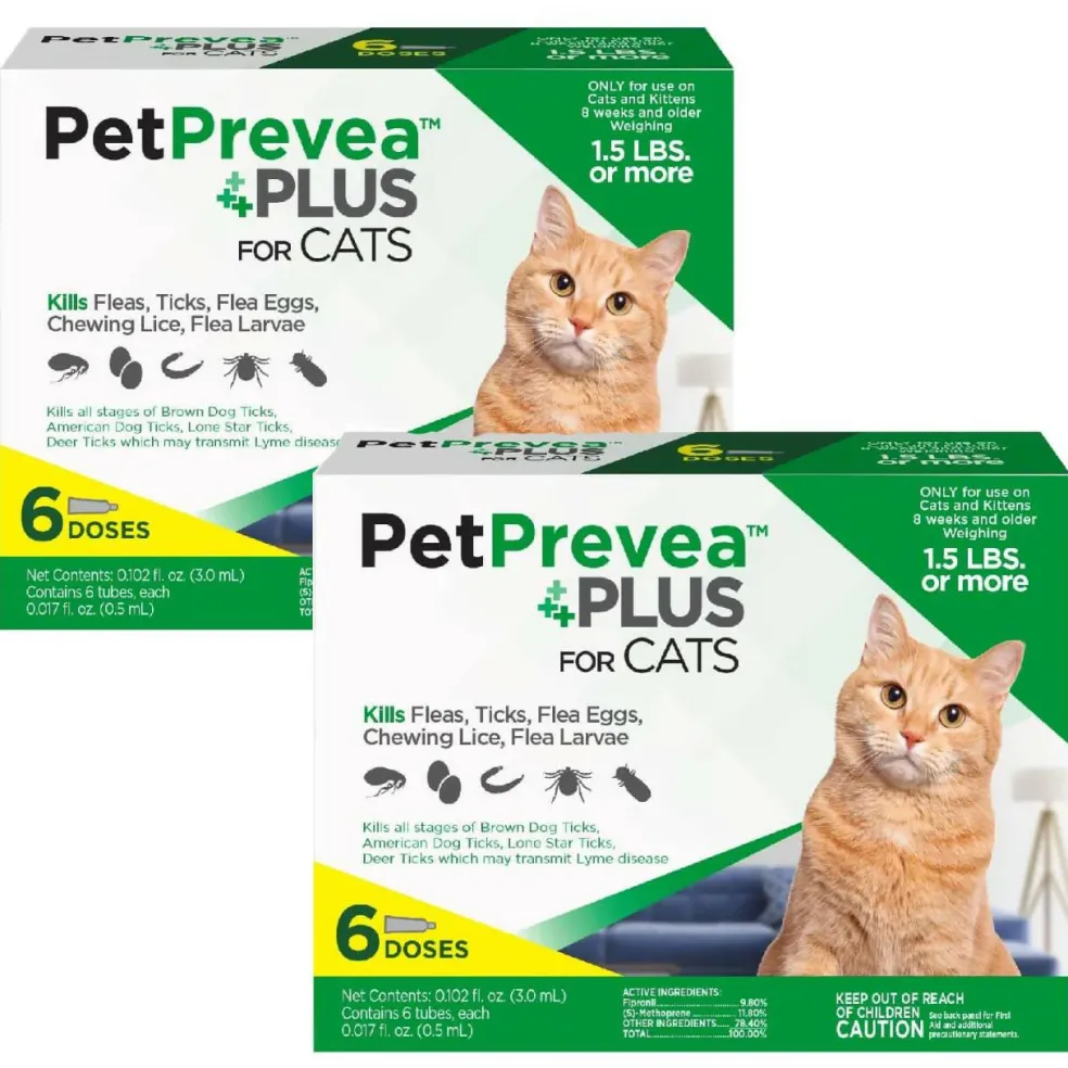 PetPrevea Plus Topical Treatment for Cats over 1.5 lbs