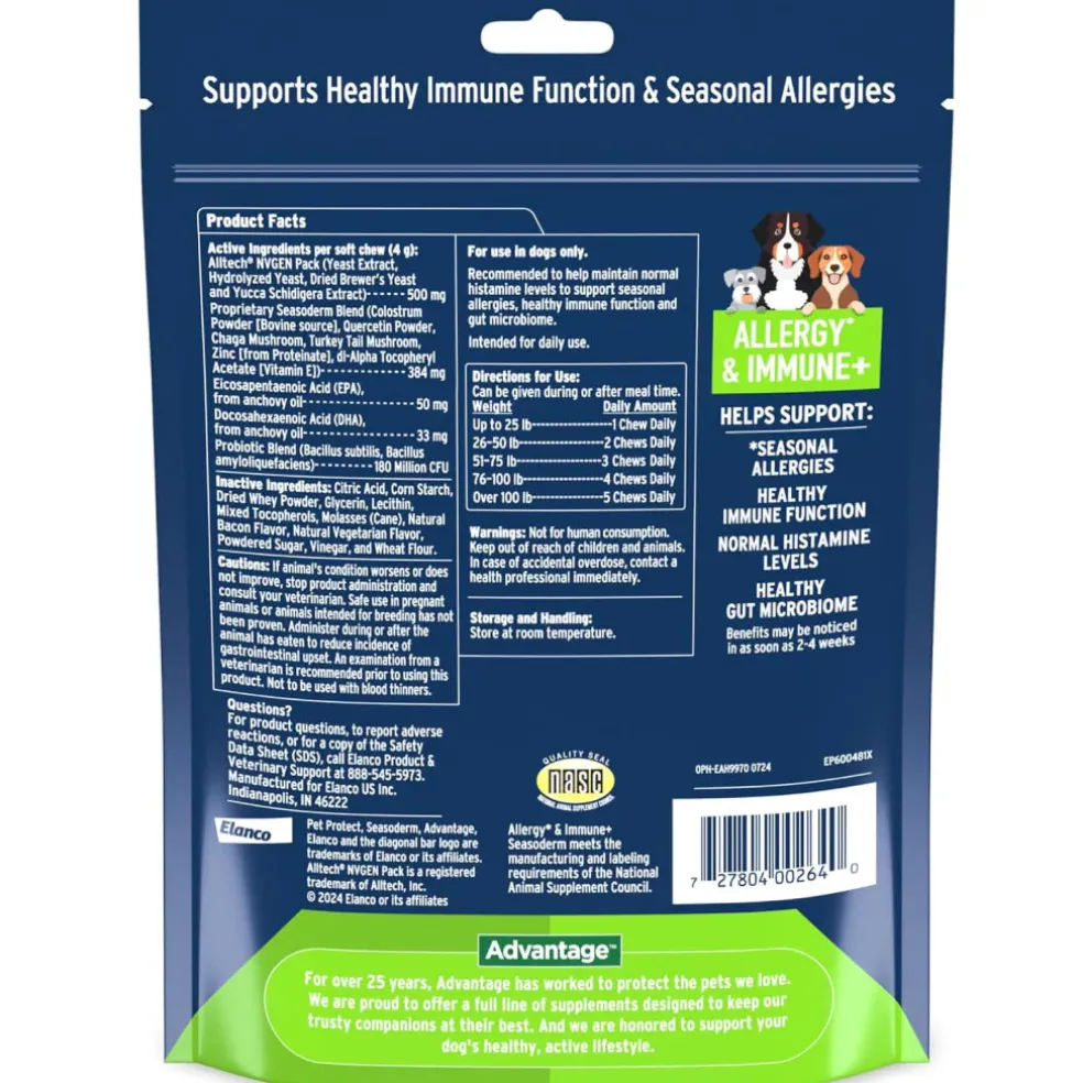 Pet Protect Allergy & Immune + Soft Chews for Dogs (60 ct)