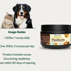 Pet Releaf Rituals Postbiotic Gut Health Support for Dogs & Cats, 2-oz