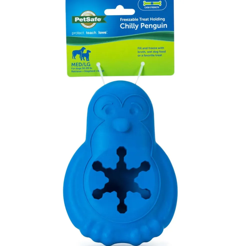 Petsafe Busy Buddy Penguin Freezable Treat Holding Dog Toy
