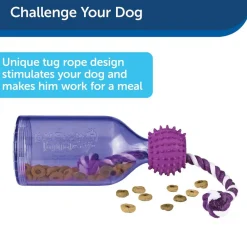 Petsafe Busy Buddy Tug-A-Jug Treat Dispenser Tough Dog Chew Toy