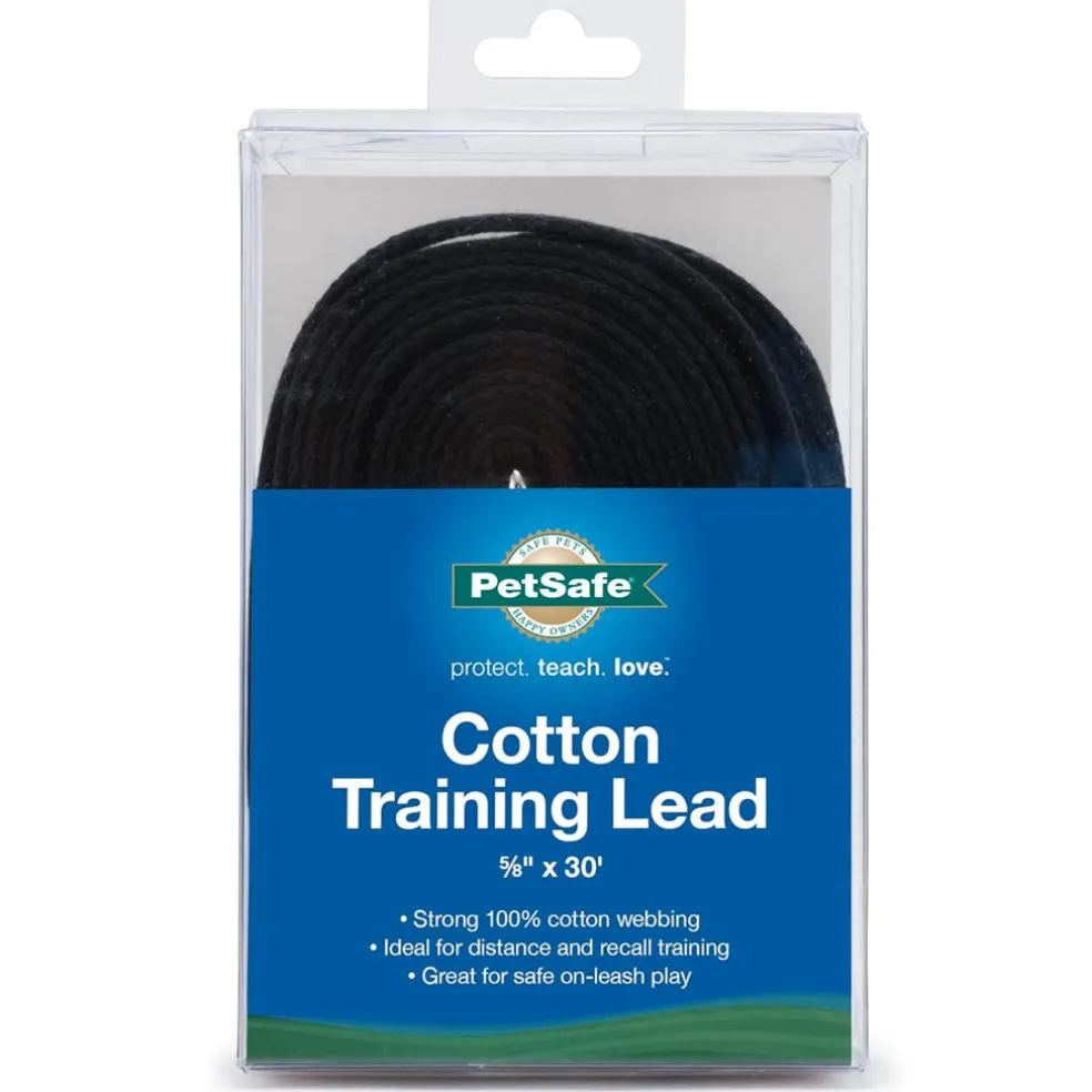 PetSafe Cotton Dog Training Lead, Black