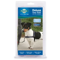 PetSafe Deluxe Easy Walk No Pull Dog Harness, Steel/Black