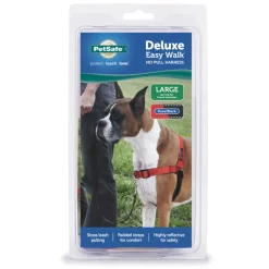 PetSafe Deluxe Easy Walk No Pull Dog Harness, Rose/Black