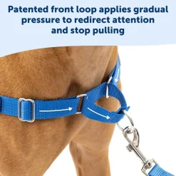 PetSafe Deluxe Easy Walk No Pull Dog Harness, Ocean/Black