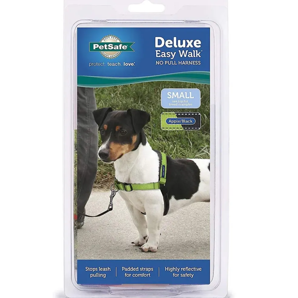 PetSafe Deluxe Easy Walk No Pull Dog Harness, Apple/Black