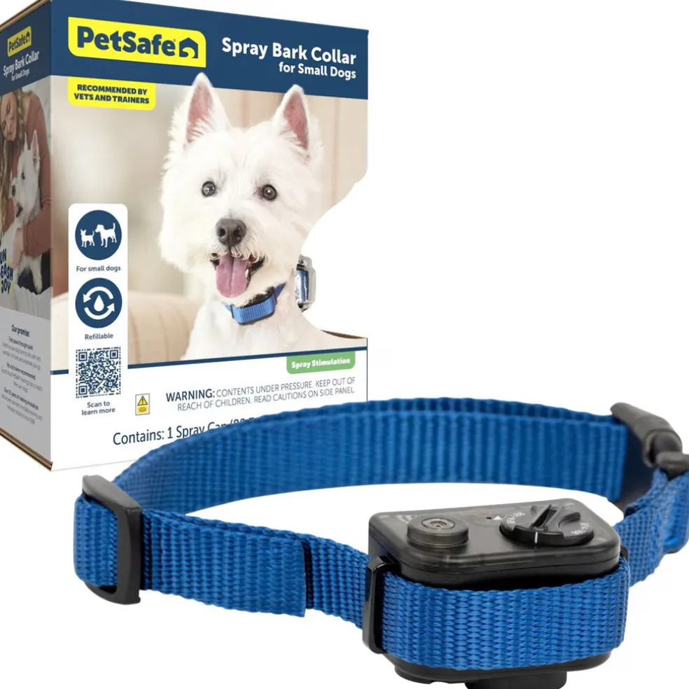 PetSafe Elite Little Dog Waterproof Spray Dog Bark Collar, 16-in