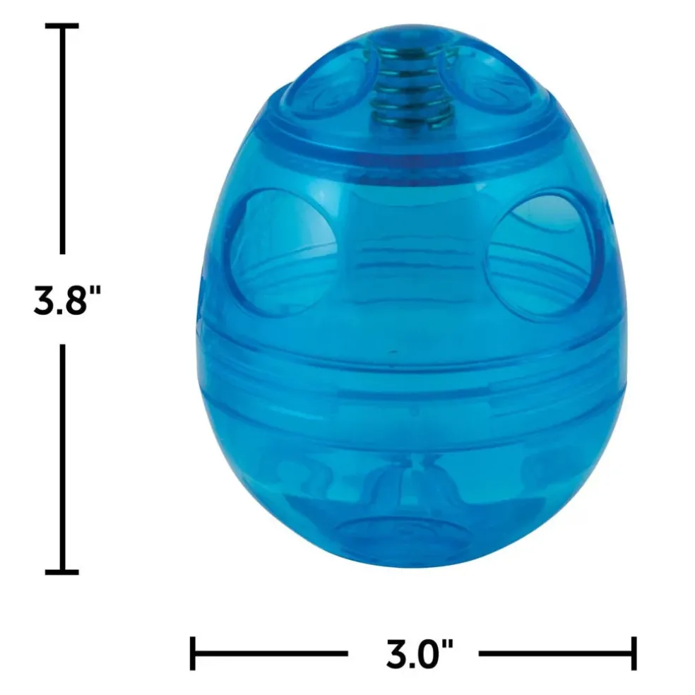 PetSafe Funkitty Egg-Cersizer Treat Dispenser Cat Toy
