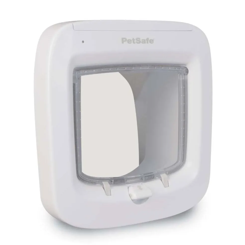 PetSafe Microchip Entry Cat Flap Door, White