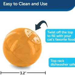 PetSafe SlimCat Interactive Cat Feeder Ball