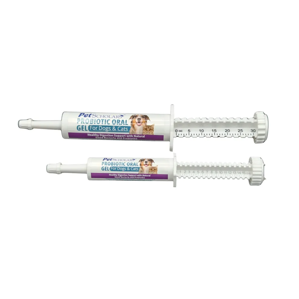 Pet Scholars Probiotic Oral Gel for Dogs & Cats