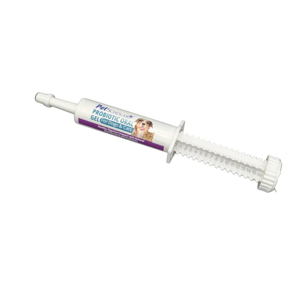 Pet Scholars Probiotic Oral Gel for Dogs & Cats