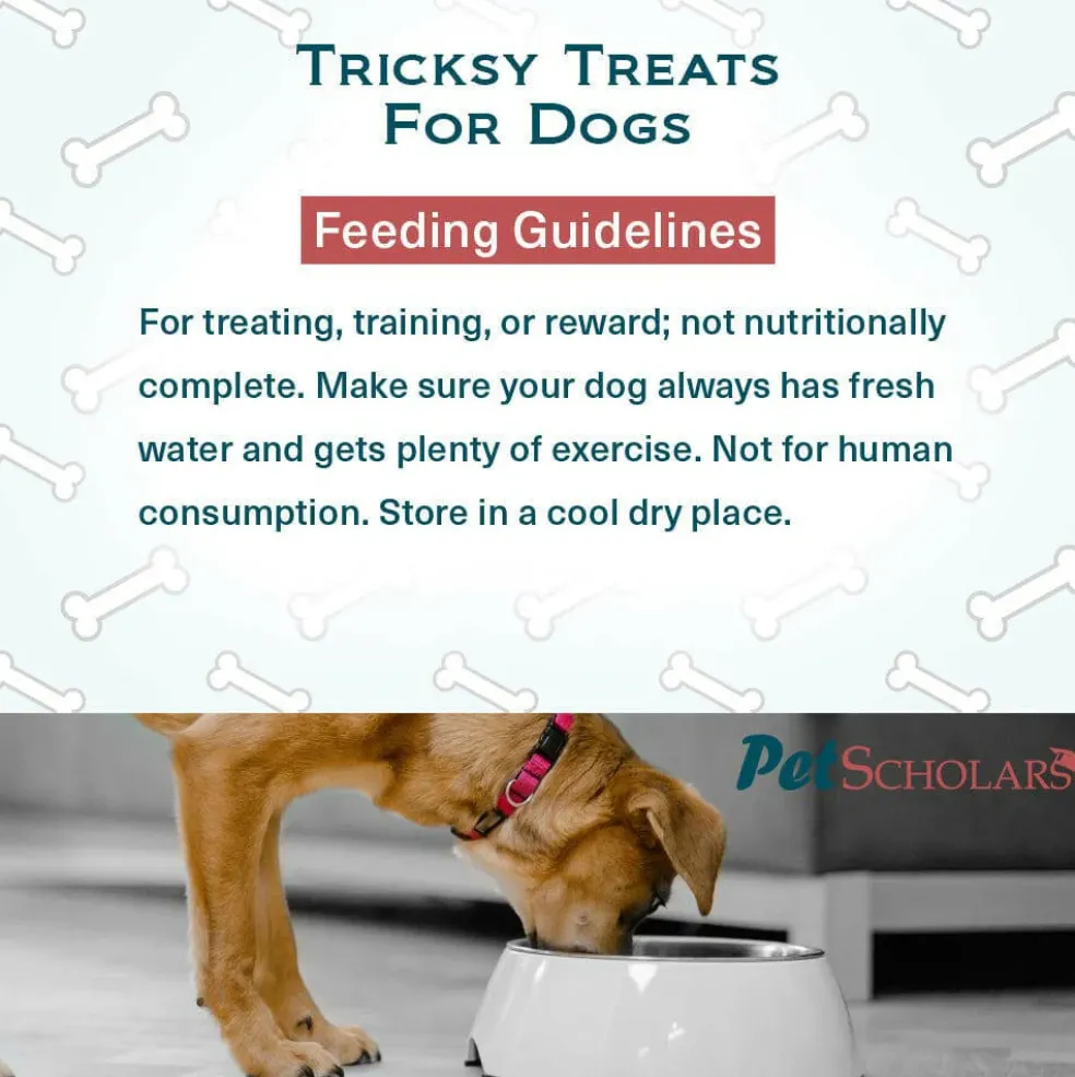 Pet Scholars Tricksy Treats Chicken Chews for Dogs (4 oz)