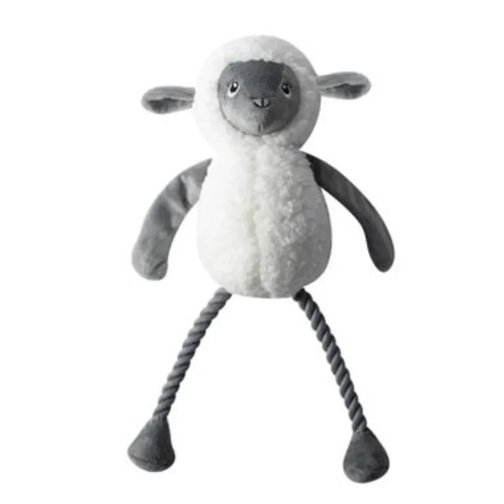 PetShop by Fringe Studio Little Lamby Plush Dog Toy